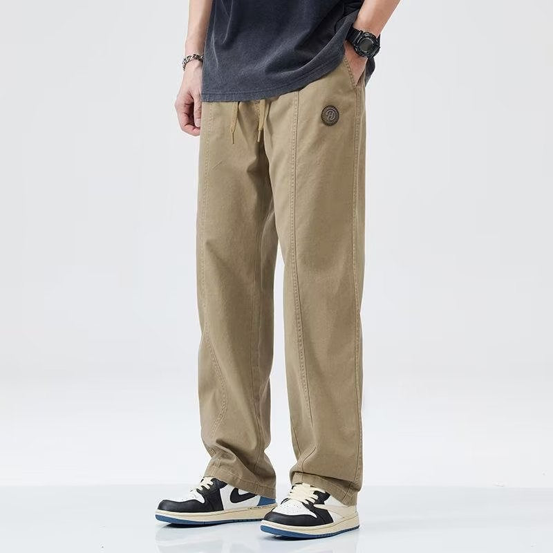 🔥【Oferta czasowa: 50% zniżki】🔥【M-5XL】Nowoczesne, wygodne, luźne spodnie męskie, idealne na jesień i zimę ✅【40-100】-3790717