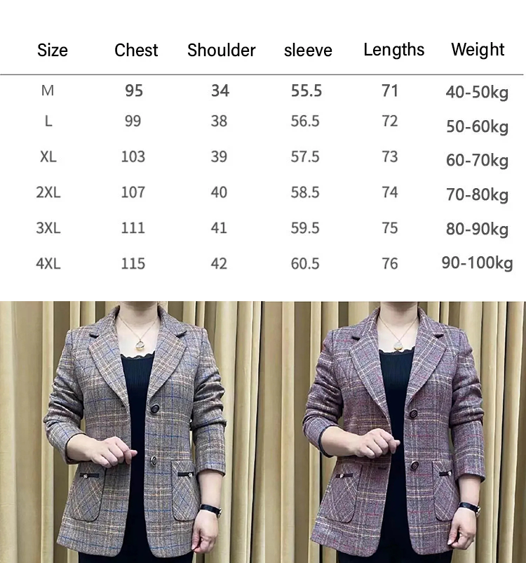 【Promocja czasowa 50%】✨🧥【M-4XL】Nowa damska kurtka na jesień i zimę z kołnierzem