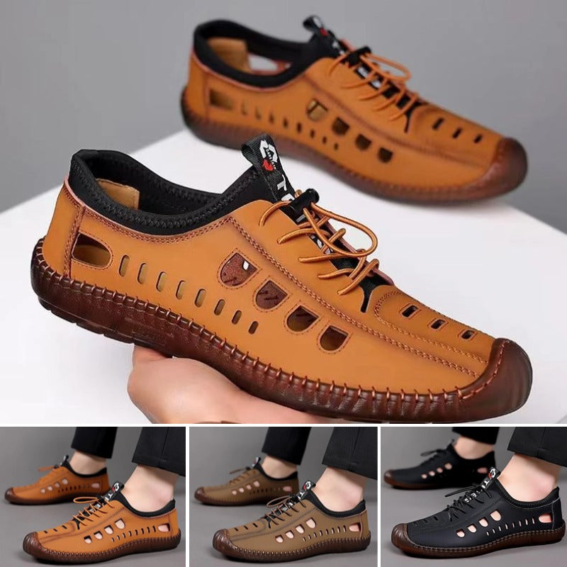 🏆️【Kup 1, a 2 dostaniesz gratis】Najlepiej sprzedające się produkty🔥👟【39~44】2025 nowe modne sandały męskie z miękką podeszwą, lekkie i antypoślizgowe-4032610