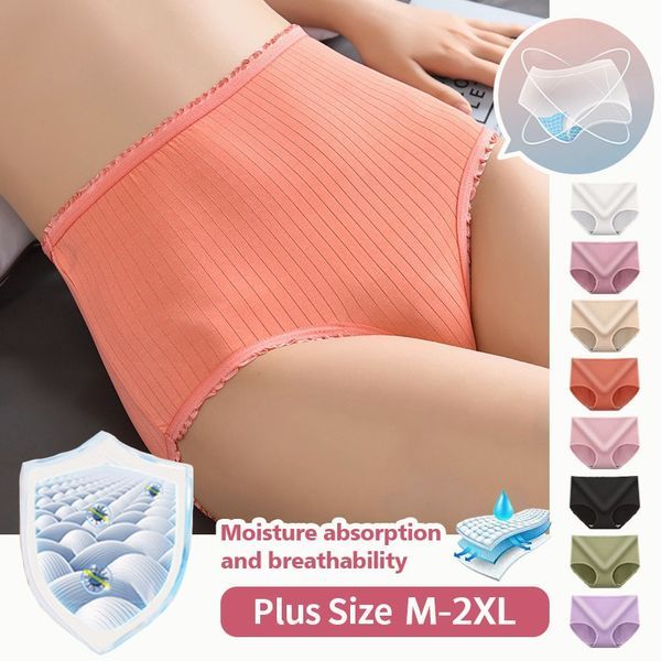 💖(16 sztuk) Ostatni dzień z 50% rabatem: Majtki z wysokim stanem, wodoodporne i antybakteryjne-3938473