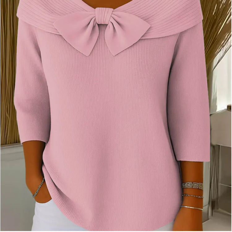 🔥【Tallas S-5XL】Nuevo jersey de manga larga de estilo francés 4162847