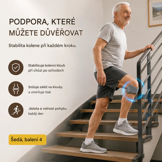 4 páry za pouhých 560 českých korun 🏃♀️ Sportovní ortézy na kolena 👉 Vaše kolena potřebují odpočinek. Tyto ortézy na kolena vám poskytnou dostatek času na odpočinek.