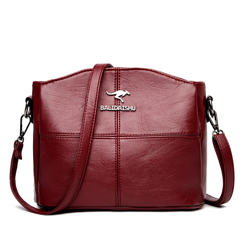 👜👜Nowa, ręcznie robiona torebka na ramię z prawdziwej skóry w stylu vintage