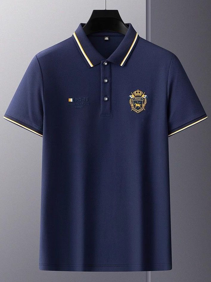 【M-4XL】Nowa męska koszulka polo, jednolity kolor