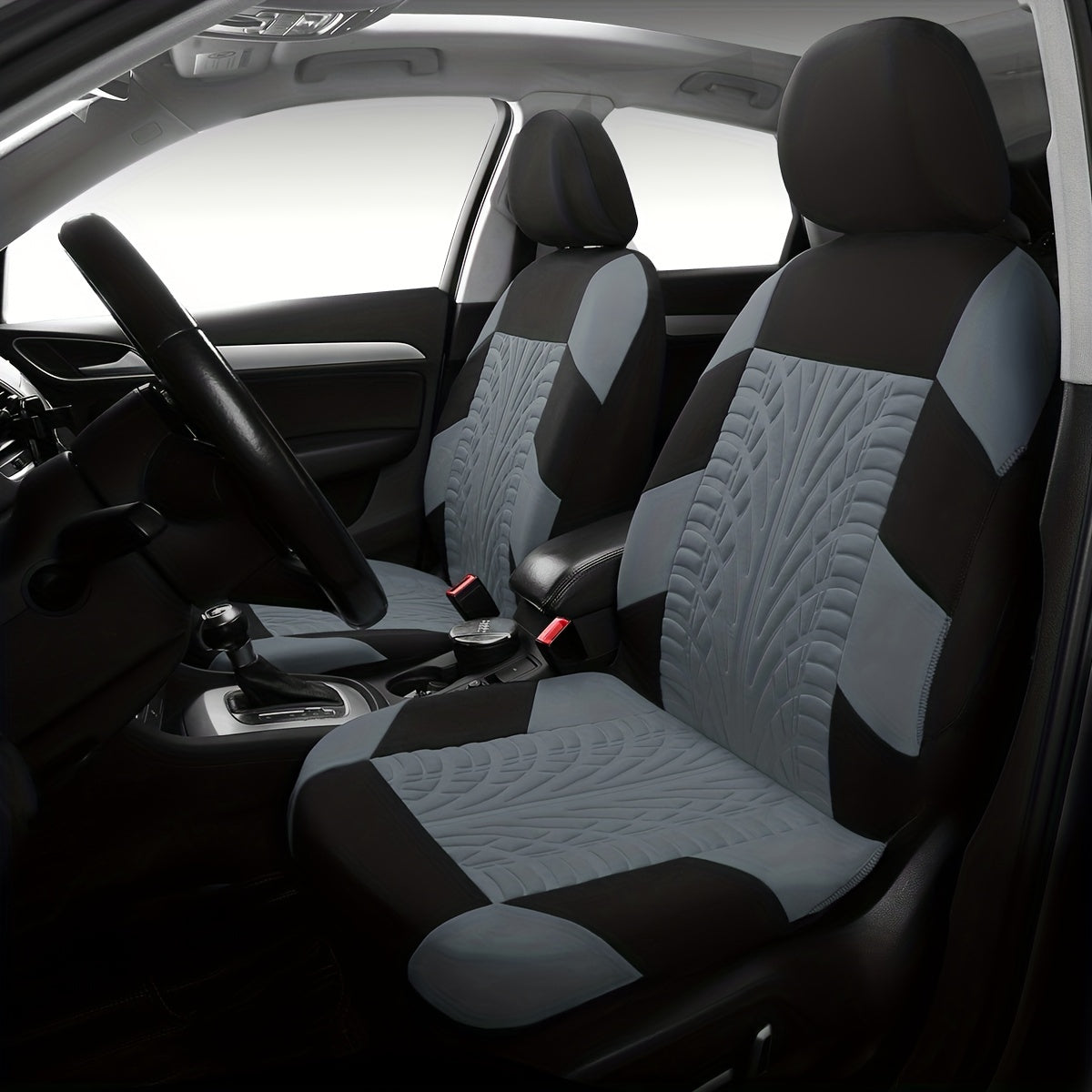 🚗🚗【Oferta ograniczona czasowo】2025 nowy modny uniwersalny miękki skórzany zestaw pokrowców na siedzenia samochodowe-3995062