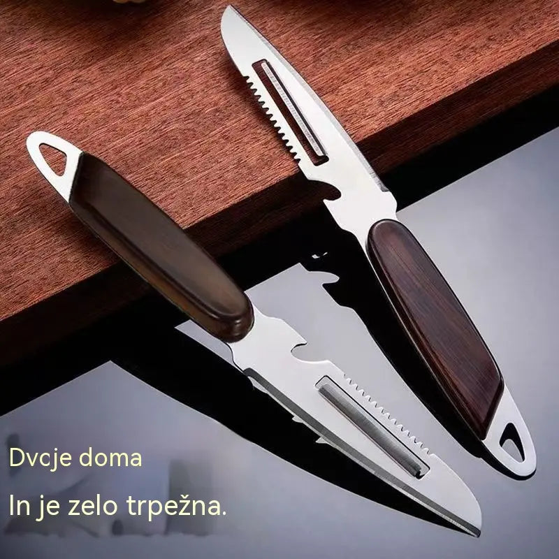 🔪⭐【Kupte 1, dostanete 1 zdarma】Multifunkční škrabka z nerezové oceli