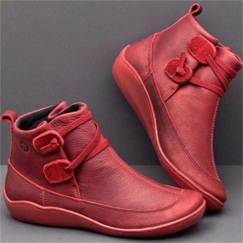 【35-43】Nowe damskie krótkie buty damskie w dużych rozmiarach-4110013