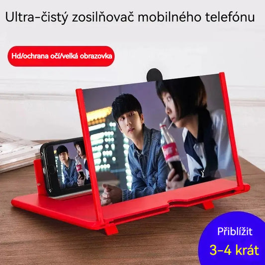 🔥Poslední den 50% sleva - Mobilní lupa na obrazovce, nejnovější verze✨ (jasnější, ochrana očí před modrým světlem, 3D zobrazení, vhodné pro všechny věkové kategorie)【Kupte 1 a získejte 1 zdarma】