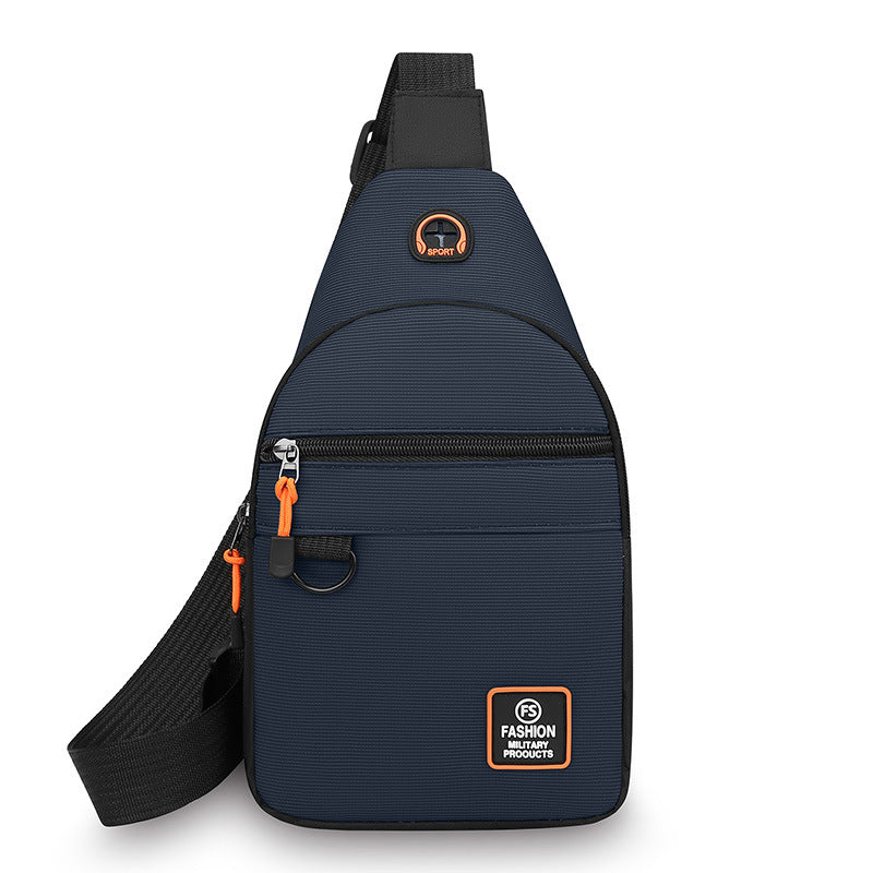 【Kupte 1, získejte 1 zdarma】🎒 ✨ Voděodolná crossbody taška s více kapsami – organizovaný úložný prostor, nastavitelný popruh, konektor pro sluchátka