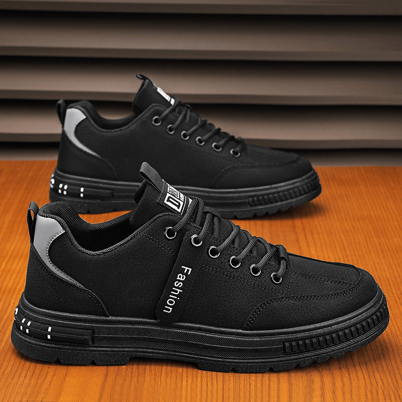 【39-44】【30% zniżki ograniczonej czasowo】 Jesienne męskie sneakersy Casual z miękkiej skóry-3906365