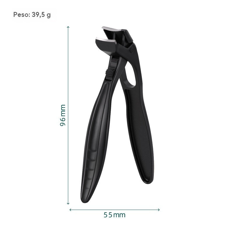 🔥【Compra 1 y recibe 1 gratis】🔥Cortaúñas curvo de acero inoxidable: ergonómico y fácil de usar para personas mayores 4229951