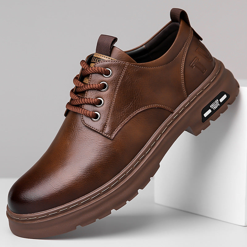 🏆💥【Oferta limitowana】【39-44】Męskie buty business casual ze skóry naturalnej — eleganckie, wygodne i trwałe