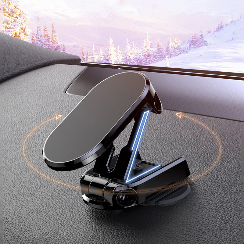 🔥🔥🚗Magnetyczny uchwyt na telefon komórkowy z przyssawką, obracany o 360°-3736708