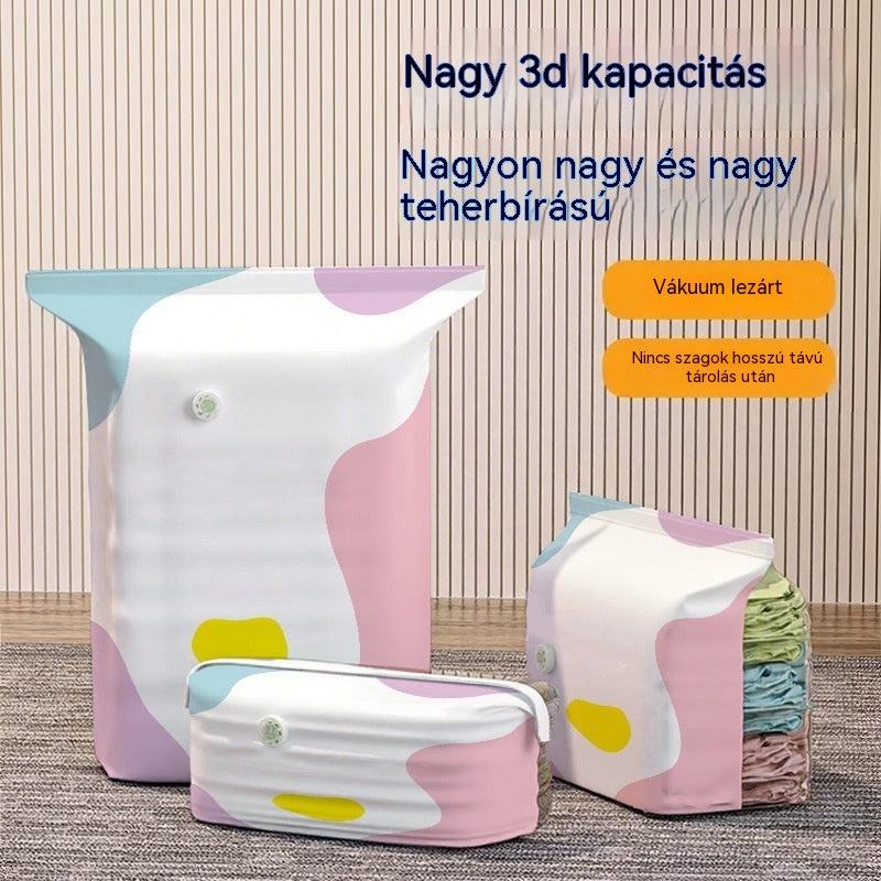đ§łă5 darabos kĂ©szletăđš Nagy, összenyomhatĂł vĂĄkuumos tĂĄrolĂłzsĂĄk: nincs szĂŒksĂ©g pumpĂĄra, szivĂĄrgĂĄsmentes, Ă©s ideĂĄlis helytakarĂ©kossĂĄgra bĆröndökben Ă©s otthon âïž