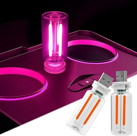 【50% ZNIŻKI!】【Kup 1, a 2 dostaniesz gratis】Lampka nocna do samochodu z USB-4194224