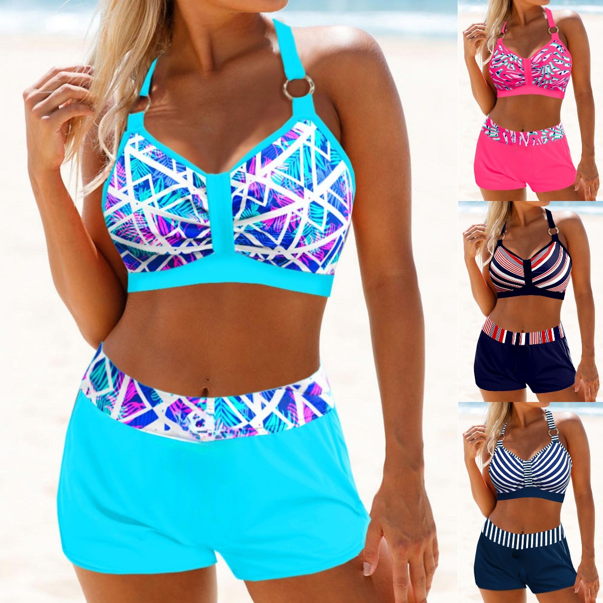 👙【S-5XL】 Nowe seksowne bikini w dużym rozmiarze 3600332