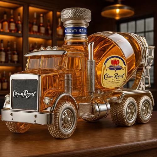 🎁【Gorąca sprzedaż】🍺Kreatywna butelka whisky, łącząca funkcjonalność z dekoracyjnością(bez alkoholu)-4076286