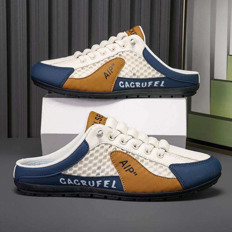 👞🔥【39-44】Nowe męskie sportowe wsuwane i codzienne kapcie-3891132