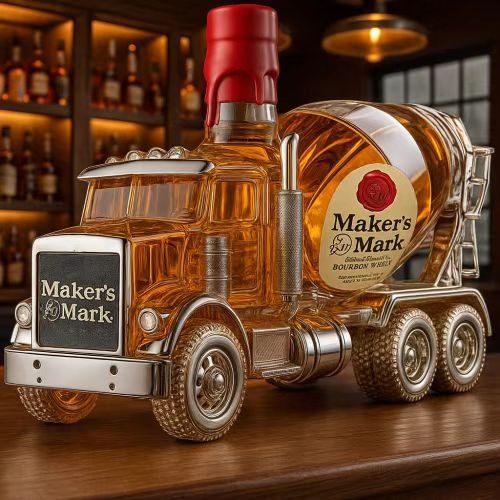 🎁【Gorąca sprzedaż】🍺Kreatywna butelka whisky, łącząca funkcjonalność z dekoracyjnością(bez alkoholu)-4076286