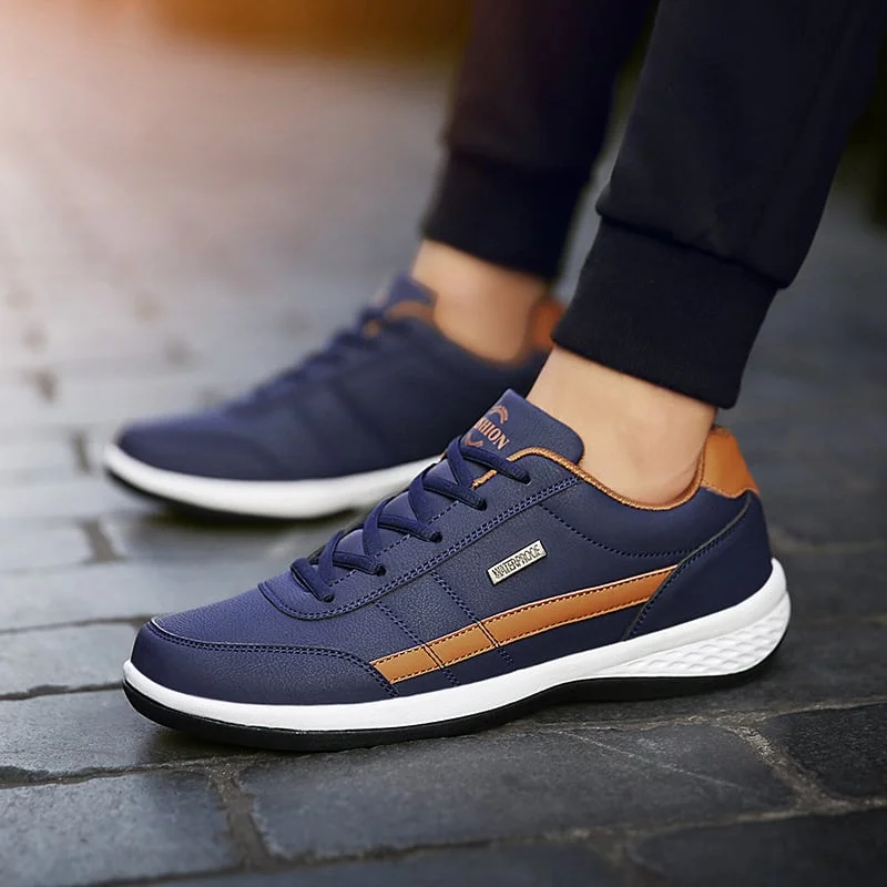 Męskie buty casualowe z miękką podeszwą