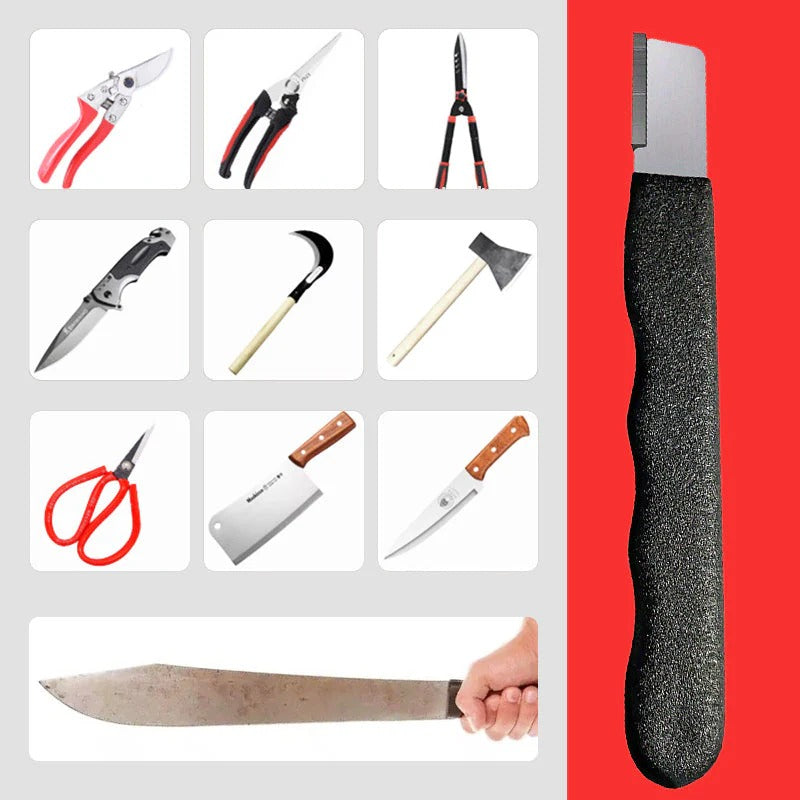 🔪Kupte 1, dostanete 2 zdarma✨ Přenosný ořezávátko na nože a nůžky – Obnoví ostří během několika sekund 💥
