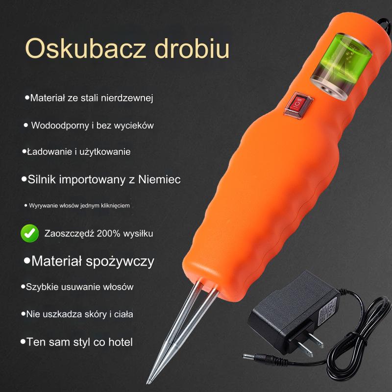 【🔥Gorąca wyprzedaż】🐓🦆【Kup 1, 1 dostaniesz gratis】🐓🦆Urządzenie elektryczne do szybkiego usuwania sierści dla ptaków-3994661