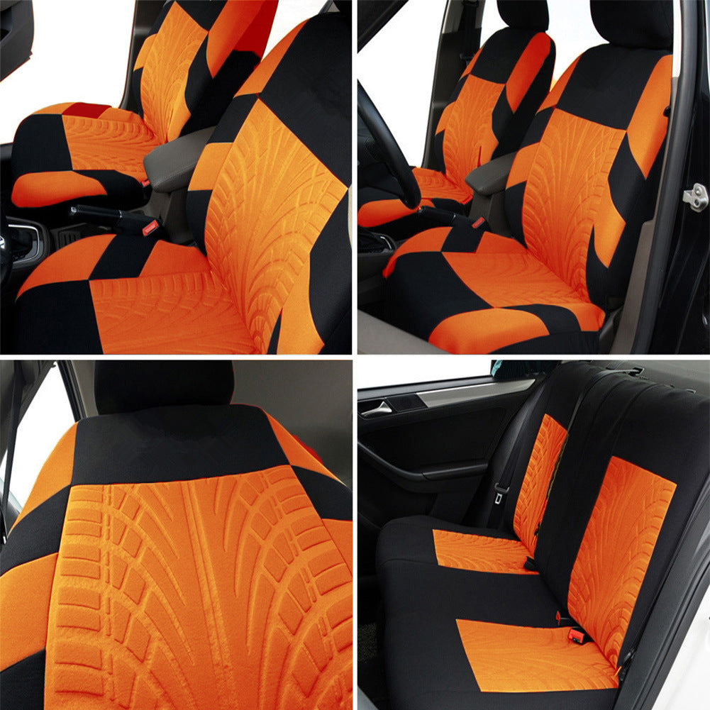 🚗🚗【Oferta ograniczona czasowo】2025 nowy modny uniwersalny miękki skórzany zestaw pokrowców na siedzenia samochodowe-3995062
