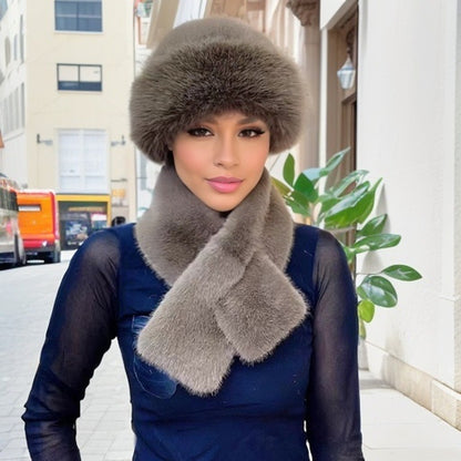 🔥 【Bestseller! Limitowana oferta 42% zniżki】Nowość 2025: damski, grubszy, ciepły i wiatroszczelny [modny zimowy szalik + pluszowa czapka]-3807896