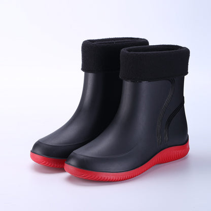 ♥️♥️【Nowy produkt】Ciepłe, wodoodporne, bawełniane buty outdoorowe i śniegowce wyściełane polarem-4166469