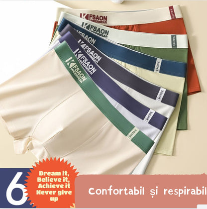 ⏳⏳[Oferta ograniczona czasowo]🔥【6 sztuk】Nowe męskie bawełniane bokserki