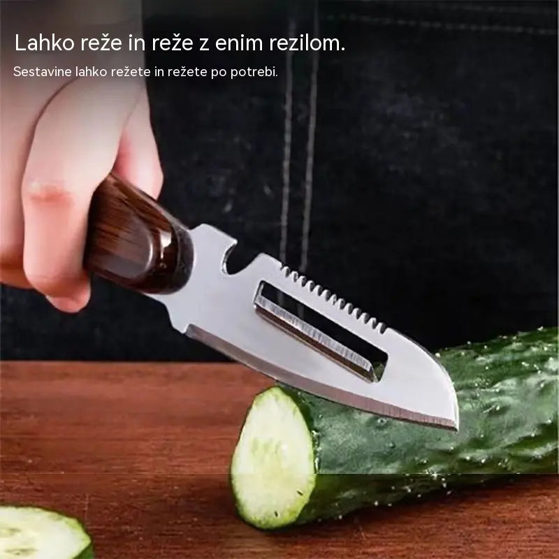 🔪⭐【Kupte 1, dostanete 1 zdarma】Multifunkční škrabka z nerezové oceli