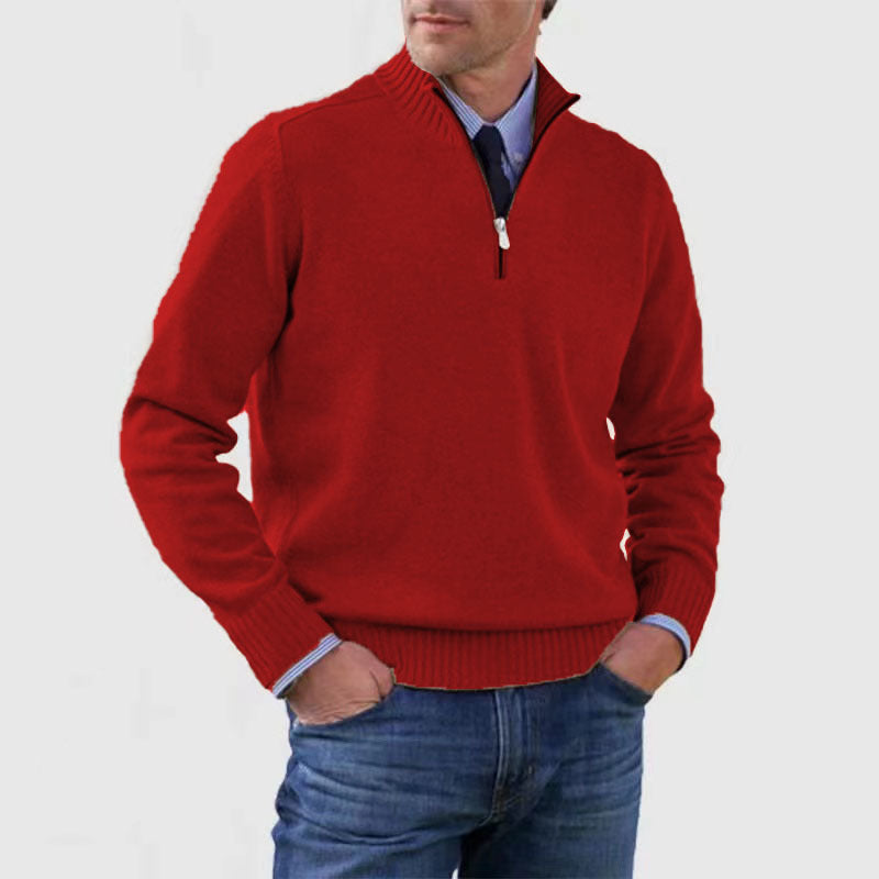 ⭐【L–5XL】Nov moden, udoben in topel moški pleten pulover za jesen in zimo