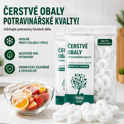⏳【Speciální nabídka posledního dne: sleva 50 %】✨500 opakovaně použitelných a flexibilních plastových fólií bezpečných pro potraviny