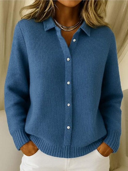 ❤️⭐[S-3XL] Dámský jednobarevný pletený cardigan nové sezóny