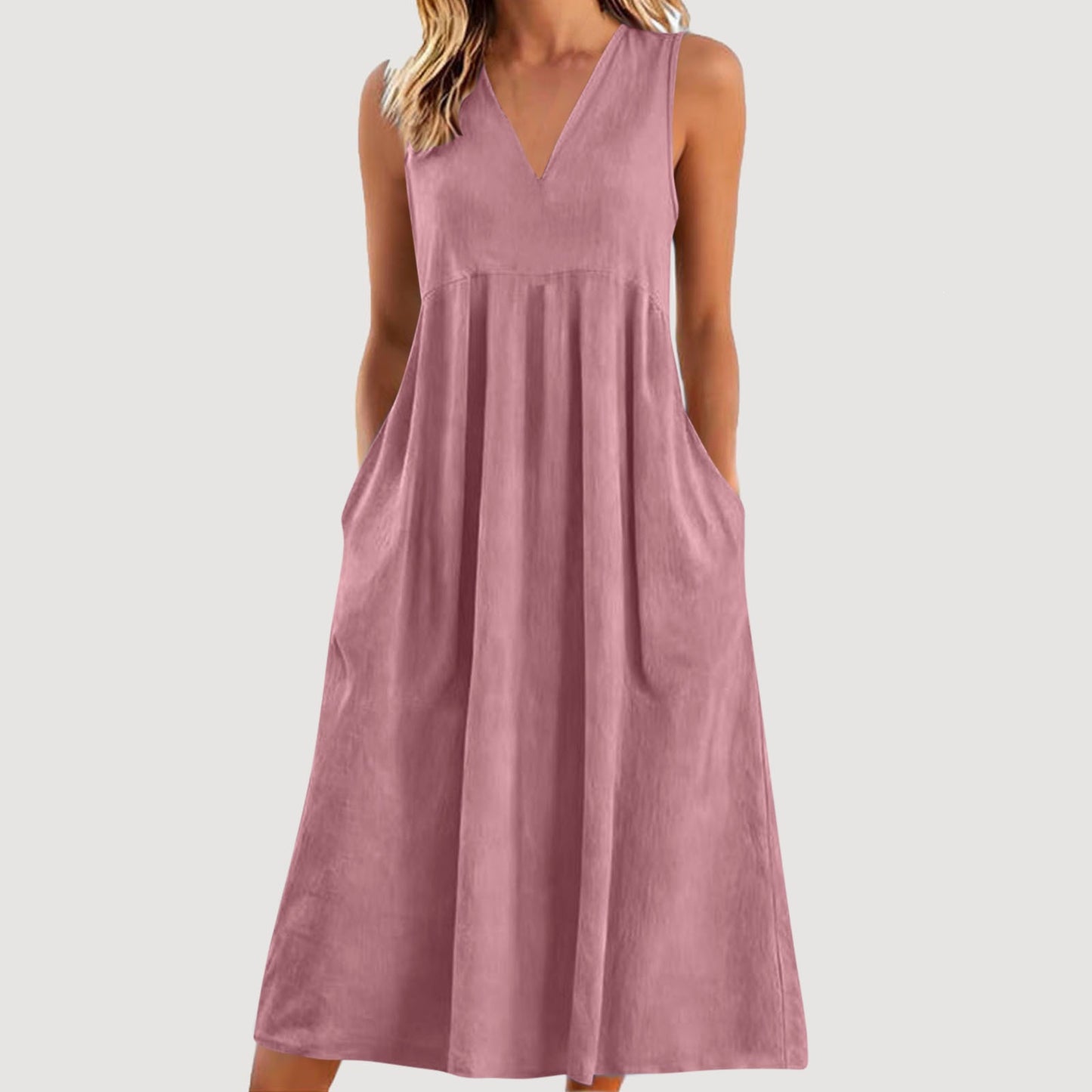 🌺[S-2XL]👗Lehké letní šaty - ideální na procházky a dovolenou, elegantní a pohodlné