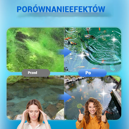 🐟🌊🔬500 g Premium Pond Powder | Klarowanie wody i kontrola glonów 🐟🌊🔬-4092396