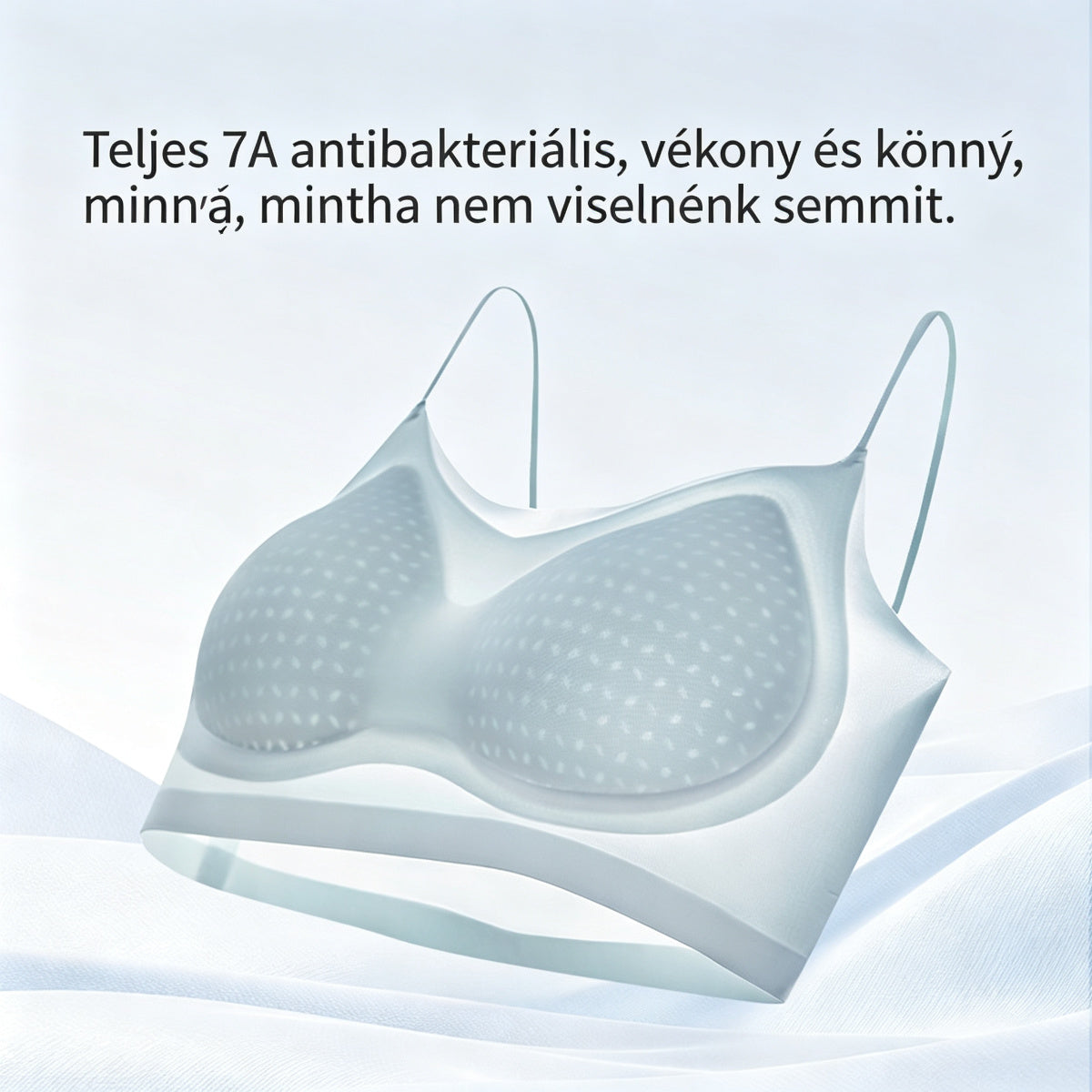 🏋️‍♀️ Sportmelltartó – ütéscsillapított, tartós, varrás nélküli kényelem 💨 Vékony pánt, gyorsan száradó, lélegző anyag – tökéletes edzéshez! ✨