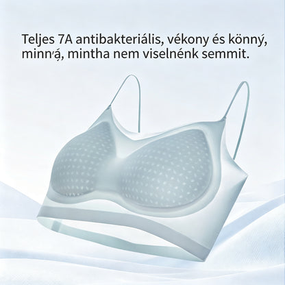 🏋️‍♀️ Sportmelltartó – ütéscsillapított, tartós, varrás nélküli kényelem 💨 Vékony pánt, gyorsan száradó, lélegző anyag – tökéletes edzéshez! ✨