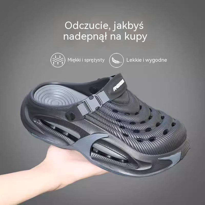 👟👟50% ΕΚΠΤΩΣΗ🌬️Ανδρικά σανδάλια 2 σε 1 γενικής χρήσης - χοντρή σόλα EVA, αντιολισθητικά και εξαιρετικά ελαφριά, αναπνεύσιμα🏃‍♂️