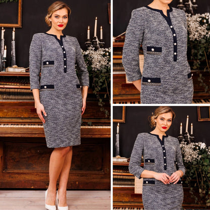 👗Ograniczony czas 35% ZNIŻKI🌹[S-5XL] Elegancka i piękna sukienka-3866143