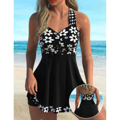 👙🌴【S-6XL】Stylové plavky s potiskem, lichotivé a zeštíhlující, dostupné všechny velikosti🏖️