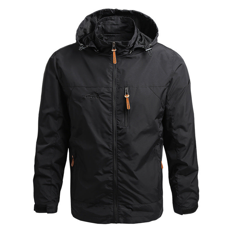 🛡️【M-5XL】🧥 Pánská outdoorová bunda s kapucí, volný střih, časově omezená nabídka
