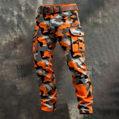 ⏳ Poslední den – sleva 50 % ✨【S–5XL】 Pánské kvalitní outdoorové kalhoty s potiskem, odolné proti opotřebení, s více kapsami, přiléhavý a univerzální střih ✨
