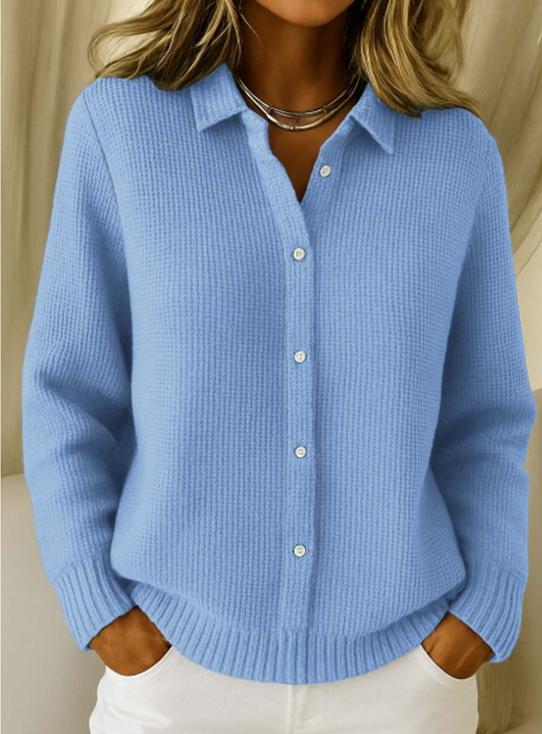 ❤️⭐[S-3XL] Dámský jednobarevný pletený cardigan nové sezóny