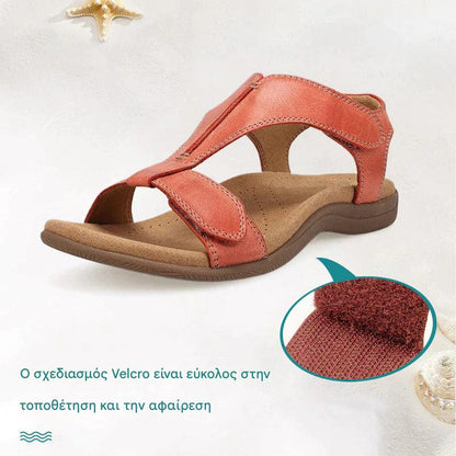 🔥HOT SALE-50% OFF🔥Επίπεδα πέδιλα με στήριξη καμάρας, άνετα στο πόδι, μαλακή αντιολισθητική σόλα