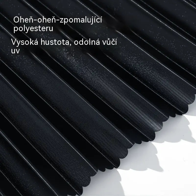 👍Poslední den sleva 50 %【Sada 4 kusů】Sluneční clona do auta s posuvnými lištami a funkcí tepelné izolace