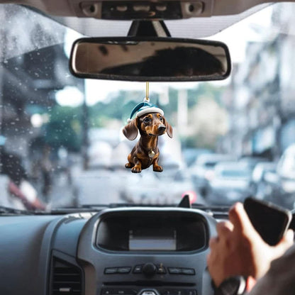 🎄🔥【2 kompleta 18 komada 】🐕 Ukrasi za božićno drvce u obliku štenaca-4155345