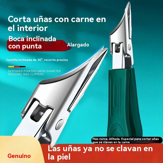 🔥🔥 Cortaúñas antisalpicaduras con borde inclinado de 25° (juego de 3 piezas)-4242033