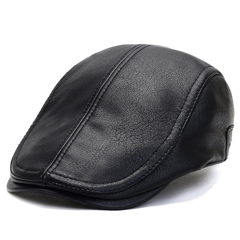 【😍Oferta ograniczona czasowo】Męski beret z owczej skóry w stylu retro-4215451