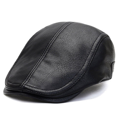 【😍Oferta ograniczona czasowo】Męski beret z owczej skóry w stylu retro-4215451